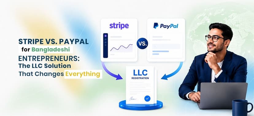 Stripe vs. PayPal for Bangladeshi Entrepreneurs: The LLC Solution That Changes Everything